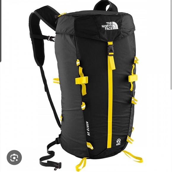 The North Face Other - The North Face Black and Yellow Verto 26 Backpack